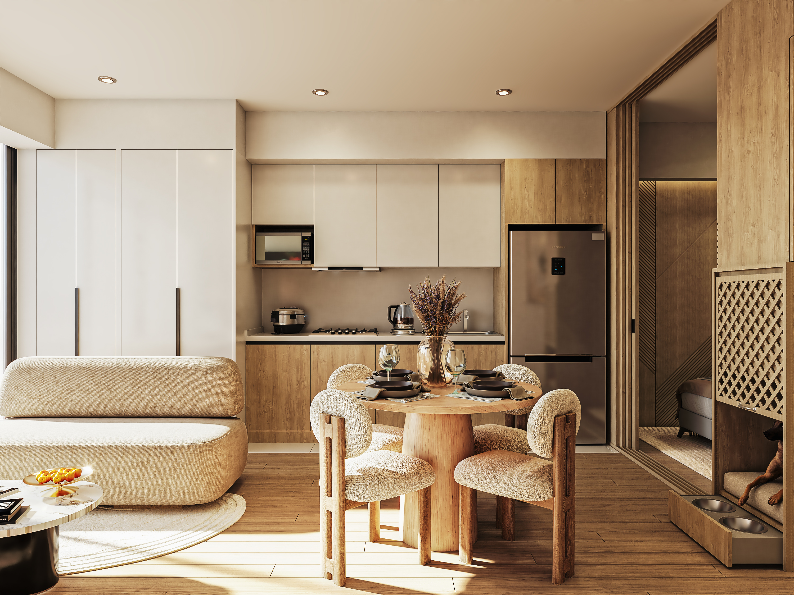 Vista del render de la constructora GDC Desarrollos