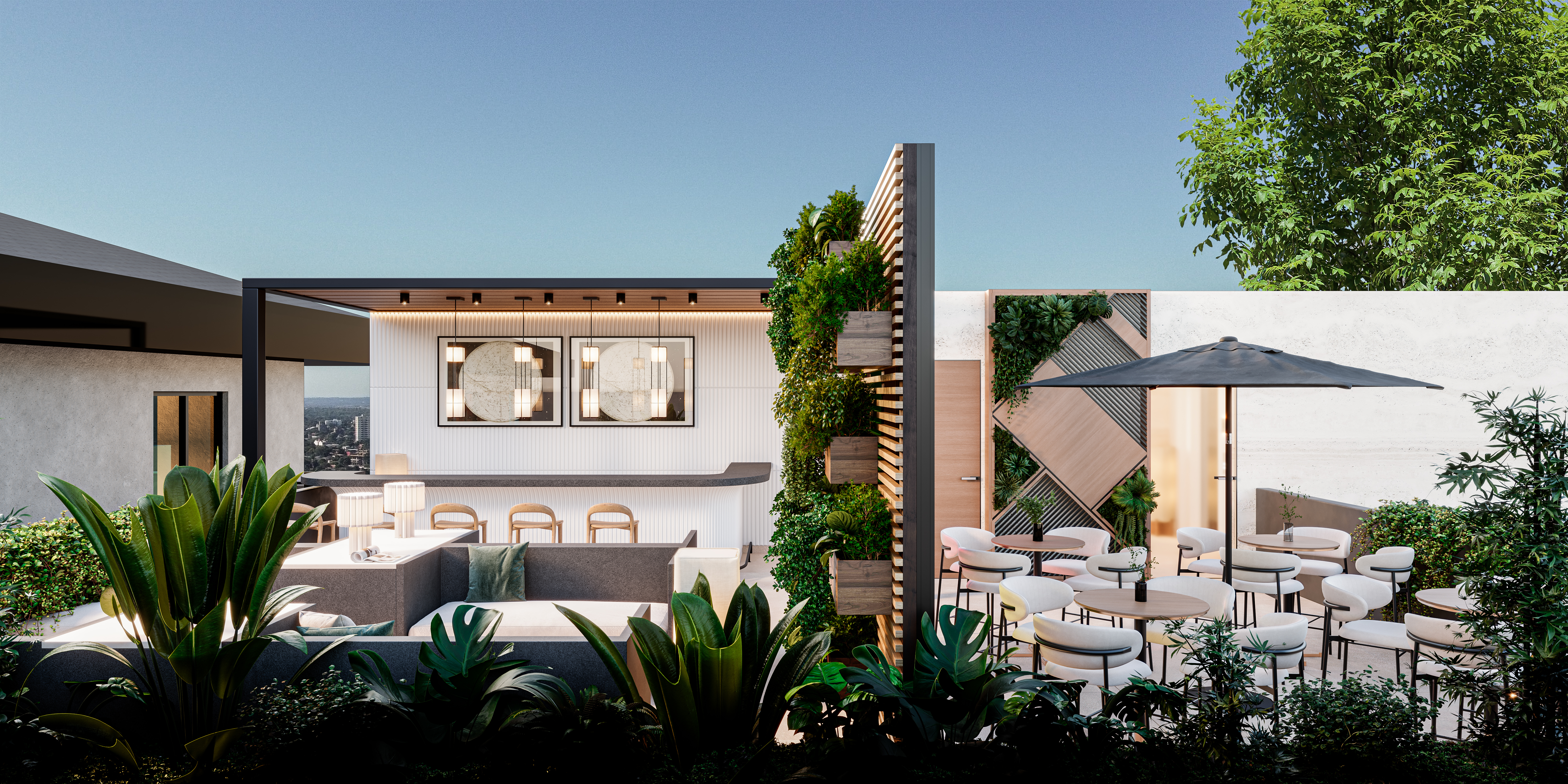 Vista del render de la constructora GDC Desarrollos